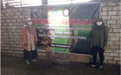 Community Service Activities by Students of Master’s Degree Program in Animal Science, Faculty of Animal Husbandry and Agriculture, Diponegoro University