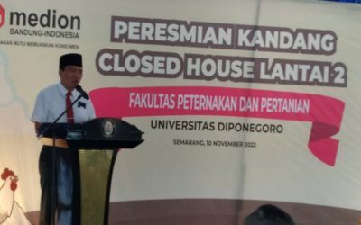 Peresmian Kandang Closed House Modern Fakultas Peternakan dan Pertanian UNDIP