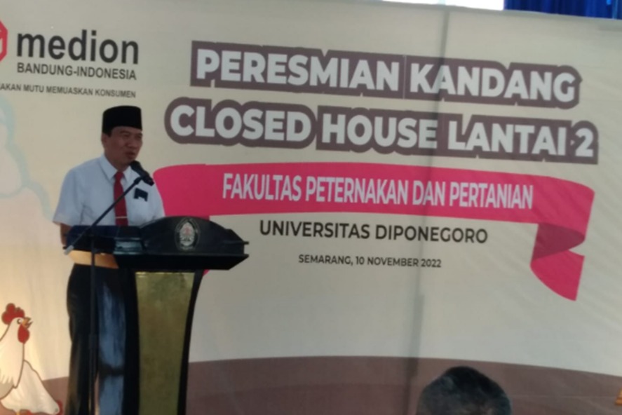 Peresmian Kandang Closed House Modern Fakultas Peternakan dan Pertanian UNDIP
