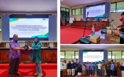 The Journal Team of the Indonesian Tropical Animal Agriculture Faculty of Animal Husbandry and Agriculture, Diponegoro University Present at the FGD on Improvement of Journal Management Towards Sinta 1 Accreditation or Scopus Indexed at Jember State Polytechnic