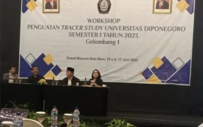 Diponegoro University Tracer Study Strengthening Workshop