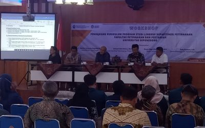 Workshop on Curriculum Review of the Scope Study Program of the Department of Animal Husbandry, Faculty of Animal Husbandry and Agriculture, Diponegoro University in 2023