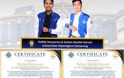 Mahasiswa Undip Raih Juara 3 di Kompetisi Karya Tulis Al-Qur’an Internasional, Buktikan Kolaborasi Lintas Ilmu Bisa Berprestasi